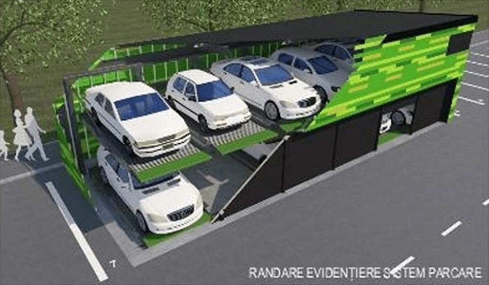 Primăria Sectorului 1 va construi şapte parcări automatizate pe structură metalică