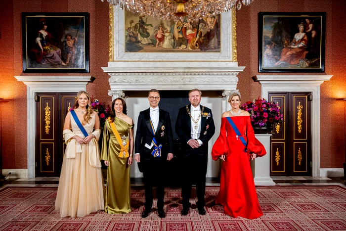 Prințesa Amalia a Olandei la un banchet de stat oferit președintelui Alexander Stubb al Finlandei la Palatul Regal Amsterdam, GettyImages (3) (1) jpg