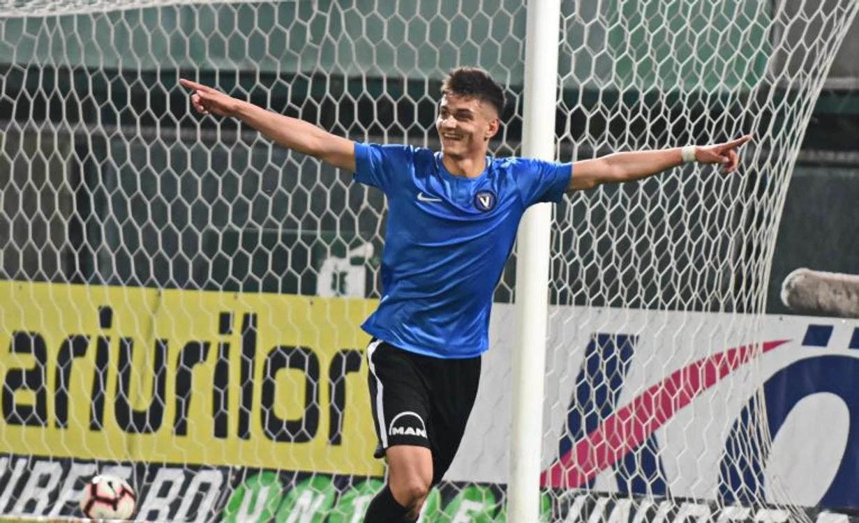 George Ganea a marcat o ”dublă” la primul meci în Liga 1FOTO: Sportpictures.eu