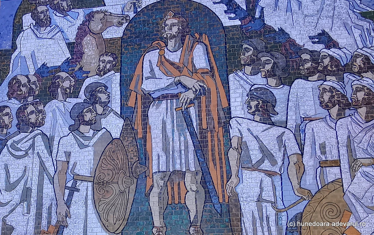 Burebista. Mozaic. Daniel Guță. Adevărul.