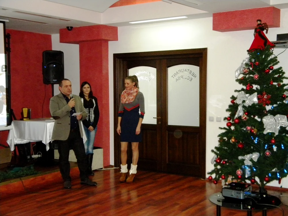 Premierea a fost făcută de către preşedintele SCM Bacău - Relu Auraş