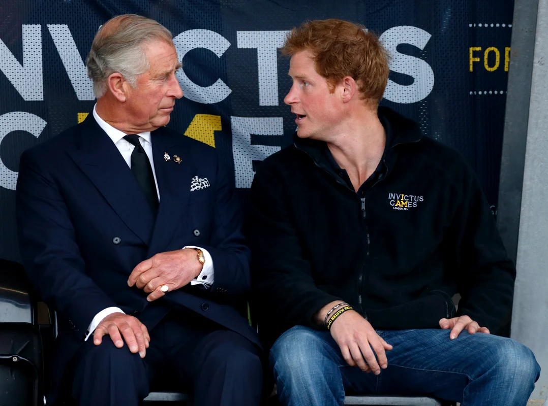 Prințul Harry, Regele Charles 