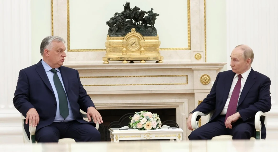 Premierul ungar Viktor Orban s-a întâlnit cu Vladimir Putin la Kremlin FOTO: EPA EFE