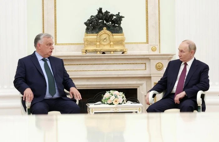 Orban își consilidează și imaginea de vector al intereselor rusești. FOTO: EPA EFE