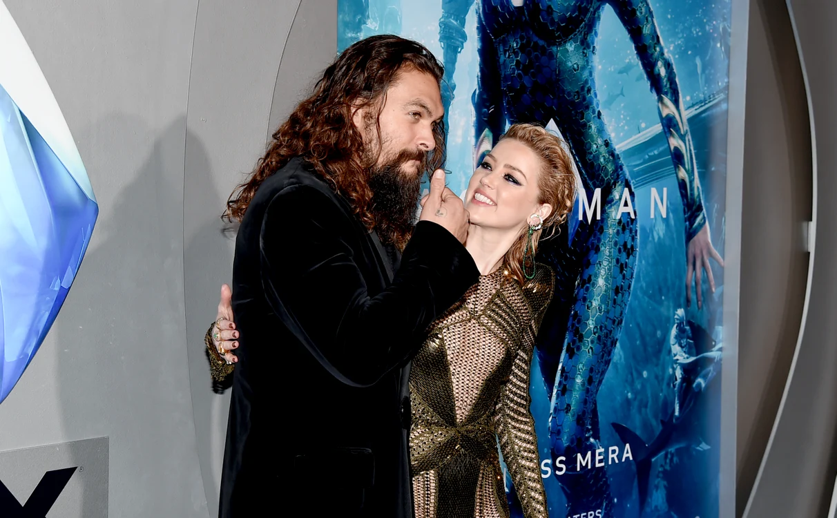 amber heard jason mamoa png