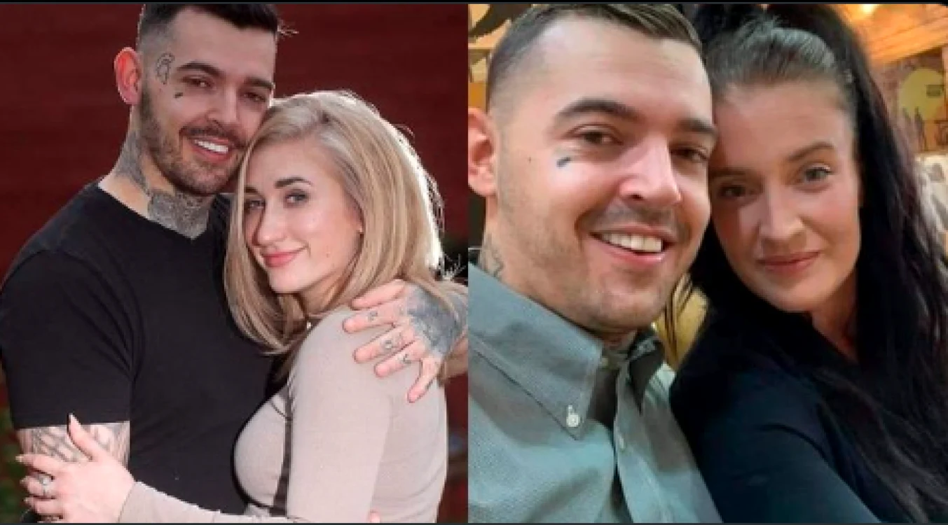 Britanicul şi-a părăsit soţia şi copiii (foto dreapta) după ce s-a îndrăgostit de o refugiată ucraineană primită în gazdă (foto stânga)
