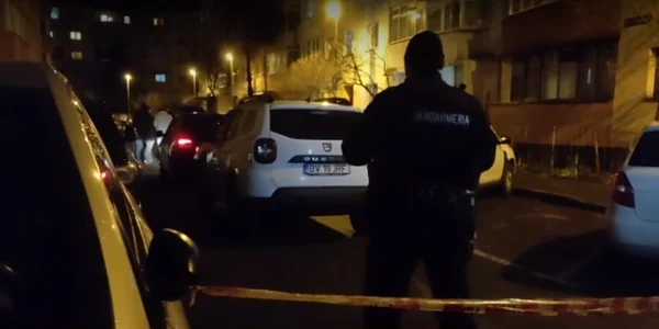 Atac cu maceta la Brasov, captura video ProTV