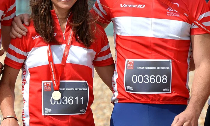 Pippa Middleton Finishes London To Brighton Bike Ride For British Heart Foundation jpeg