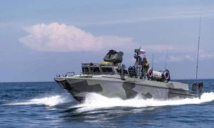 ambarcațiune rusească de desant BK 16/FOTO:X