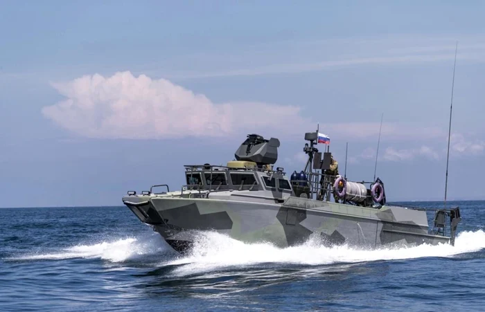 Ambarcațiune de desant rusească BK-16/FOTO:X