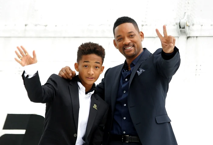 Will Smith (44 de ani) şi Jaden (15 ani) au jucat împreună în filmele "In The Pursuit of Happyness" şi "After Earth". FOTO Reuters