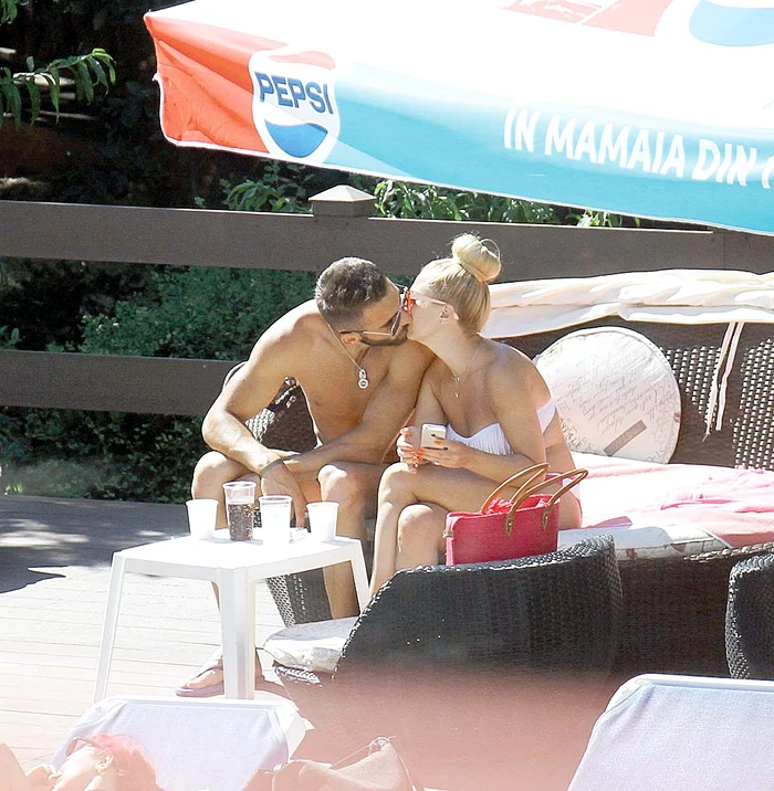 Crina Matei şi noul ei iubit fotomodel stau toată ziua buză-n buză