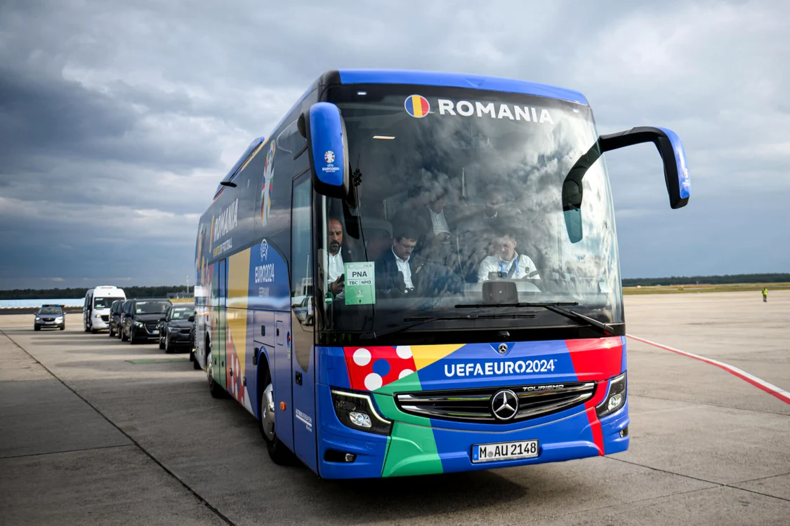 Naționala României ajuns în Germania (FOTO: frf.ro)