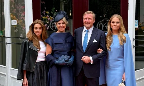 Regele Willem Alexander, Regina Maxima, Prințesa Amalia și Prințesa Alexia de Ziua Regelui 2025   Casa Regală olandeză (1) jpg