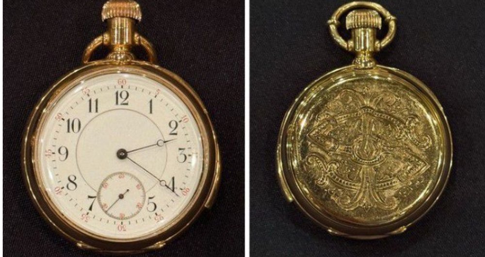 Ceasul de buzunar al unuia dintre cei mai bogați pasageri de pe Titanic, vândut cu 1,78 milioane de lire sterline la licitație
