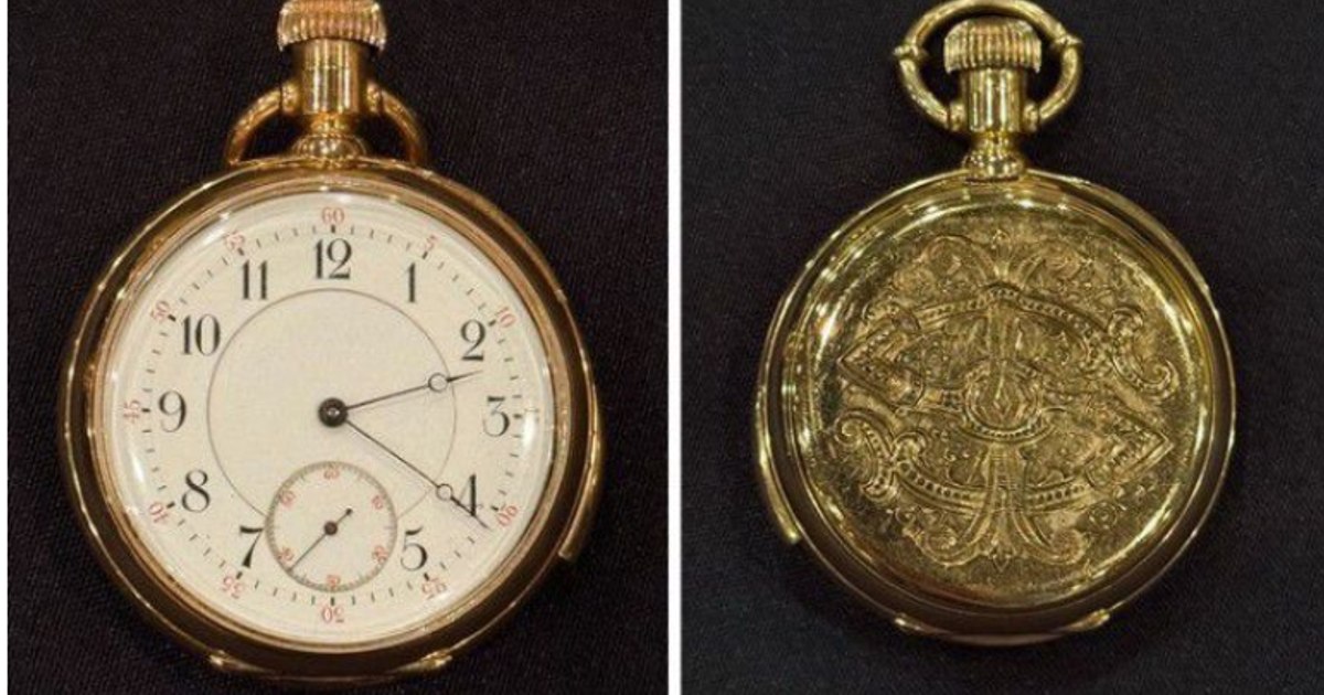 Ceasul lui Isidor Straus vândut cu 1,78 milioane de lire