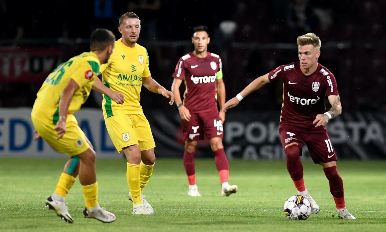 CFR Cluj a învins cu emoții pe CS Mioveni (FOTO: Sportpictures)