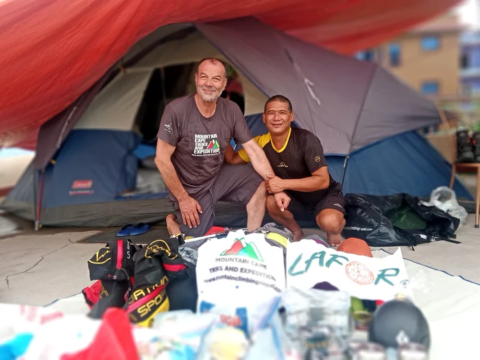 Adrian Laza este un alpinist desăvârșit