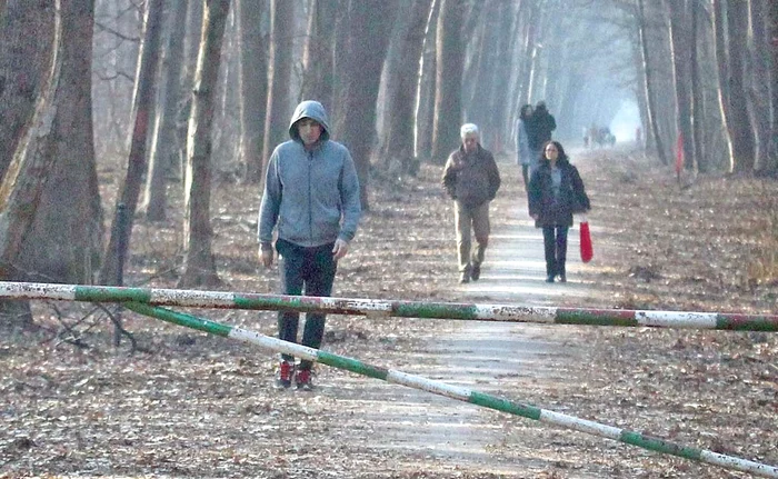 Victor Pițurcă, la finalul cursei de alergare zilniceFotografii: Blitz