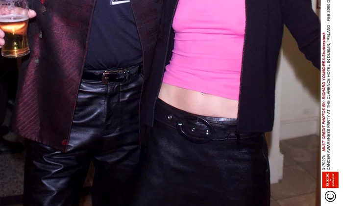 CANCER AWARENESS PARTY AT THE CLARENCE HOTEL IN DUBLIN, IRELAND   FEB 2000 jpeg