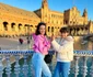 Livia Graur și fiica ei, Renata, vacanță de sfârșit de an însorit la Sevilla foto: arhiva personală 
