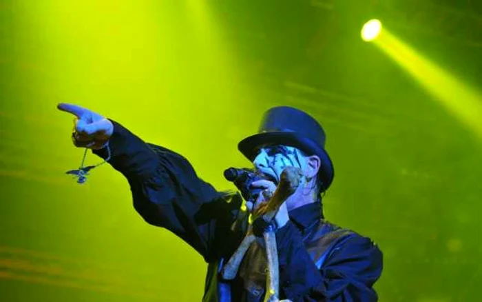 Mercyful Fate, solistul trupei King Diamond FOTO Facebook