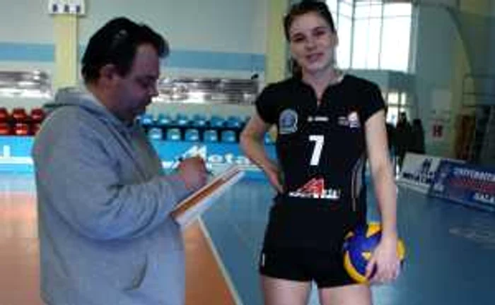 Alexandra Trică a tratat meciurile din Liga Campionilor ca o şansă unică de afirmare