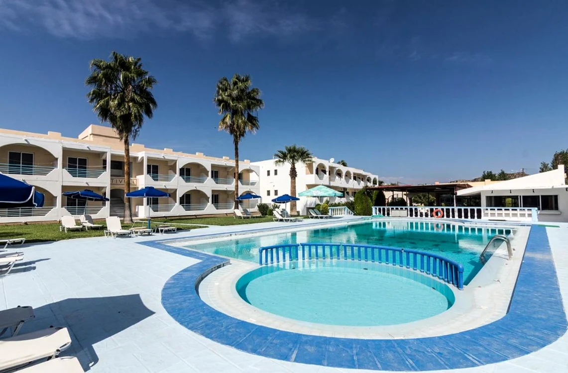 Hotelul din Rhodos Grecia la care au fost cazați turiștii români Foto Booking