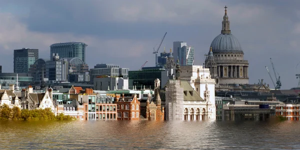 londra inundata imagine realizată pe calculator shutterstock 1494285284 jpg