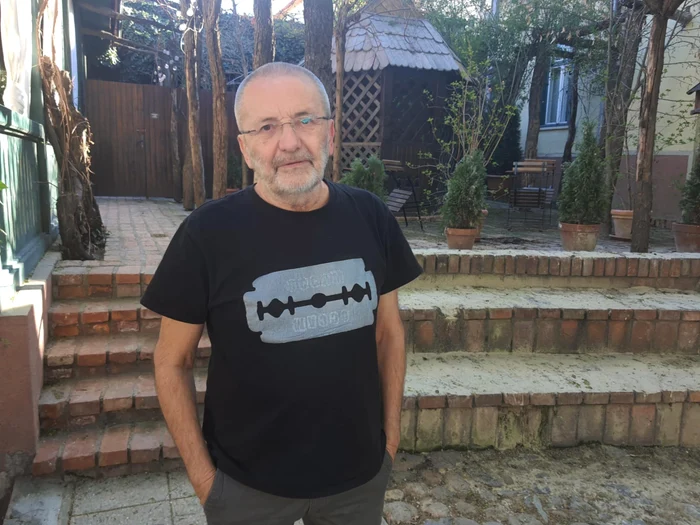 Mircea Toma a fost prezent la master classul de jurnalism de la Casa Rațiu. FOTO: R.F.