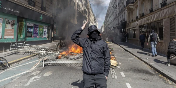 Protest in Franta FOTO Getty Images