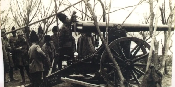 Soldaţi din Armata Română în Primul Război Mondial - Marele Război Sursa Muzeul Naţional de Istorie a României