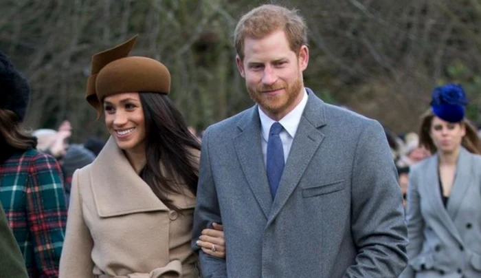 Meghan Markle şi prinţul Harry. Foto: Profimedia