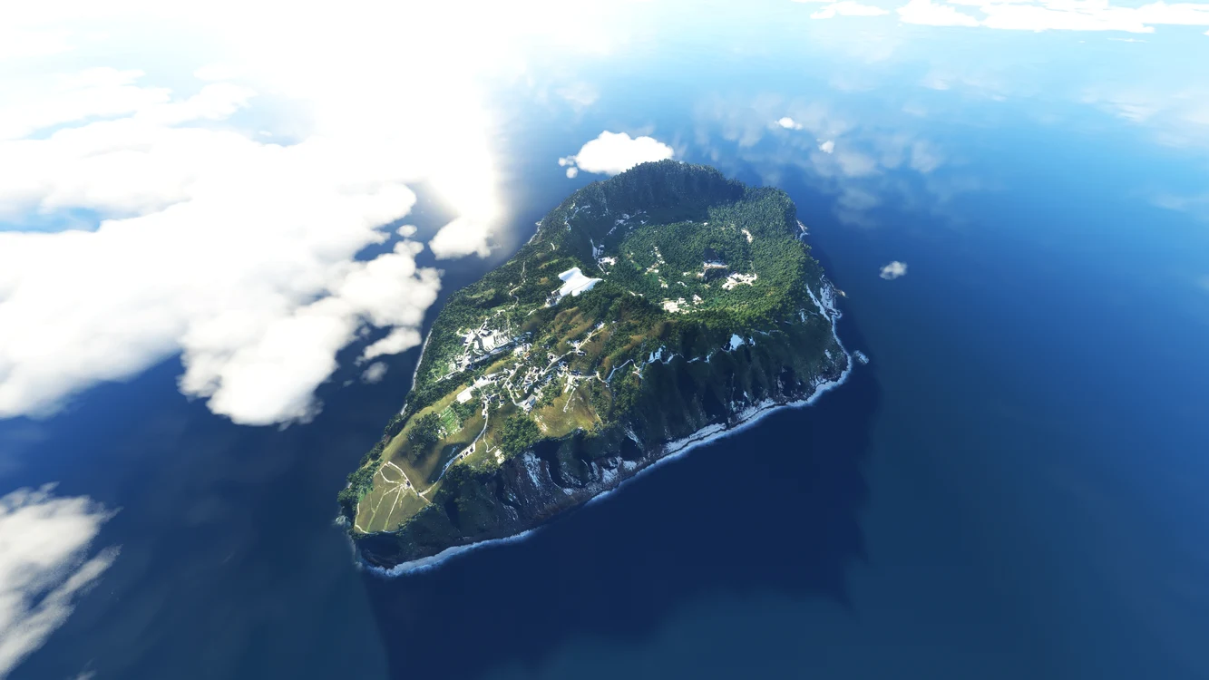 Insula Aogashima, locul în care oamenii trăiesc în mijlocul unui vulcan / Foto: Shutterstock
