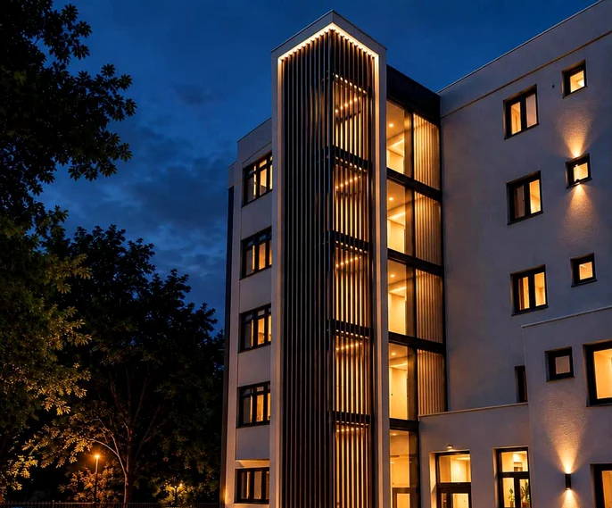 Primul lift exterior din România va fi construit într-un bloc vechi 