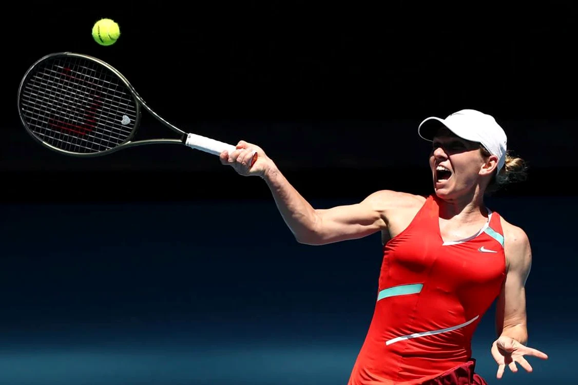Simona Halep, la Australian Open (FOTO: EPA)