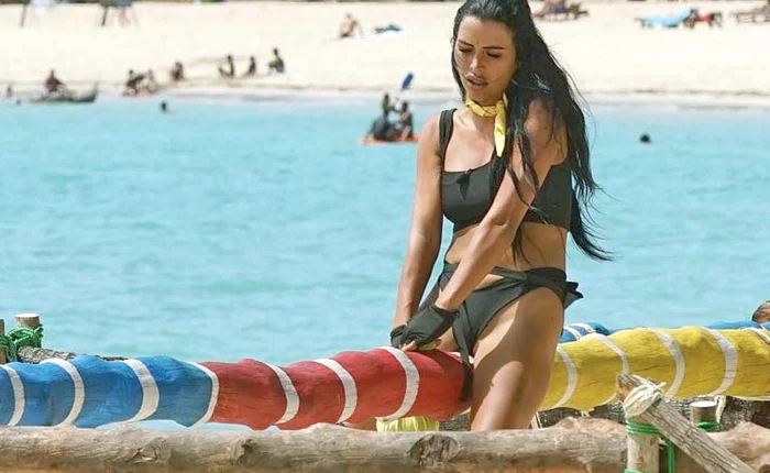 Daniela a muncit și la ”Ultimul trib”