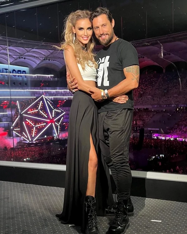 Daniel Pavel si iubita lui Ana Maria Pop la Saga Festival