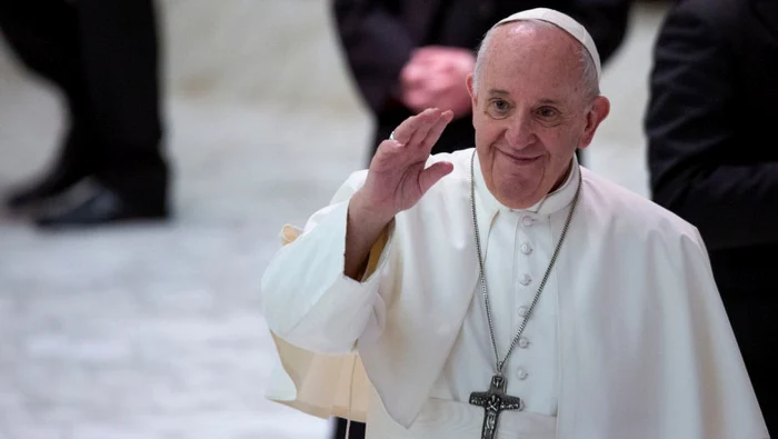 Papa Francisc FOTO Arhivă