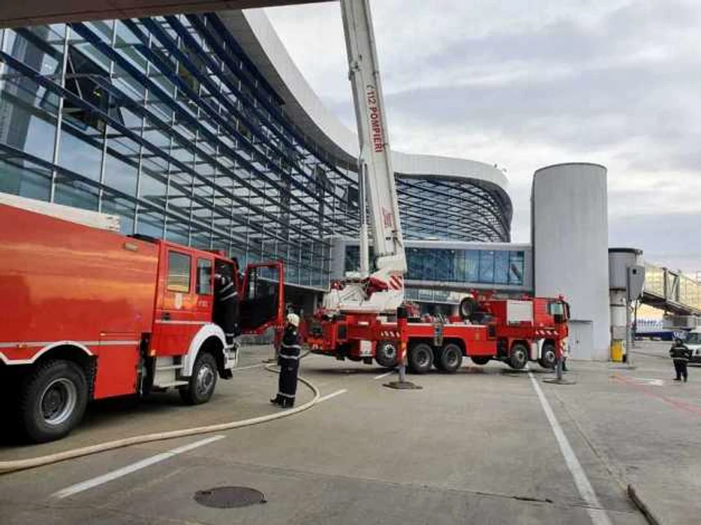 Incendiu pe Otopeni