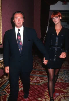 Linda Evangelista și fostul soț foto Getty Images