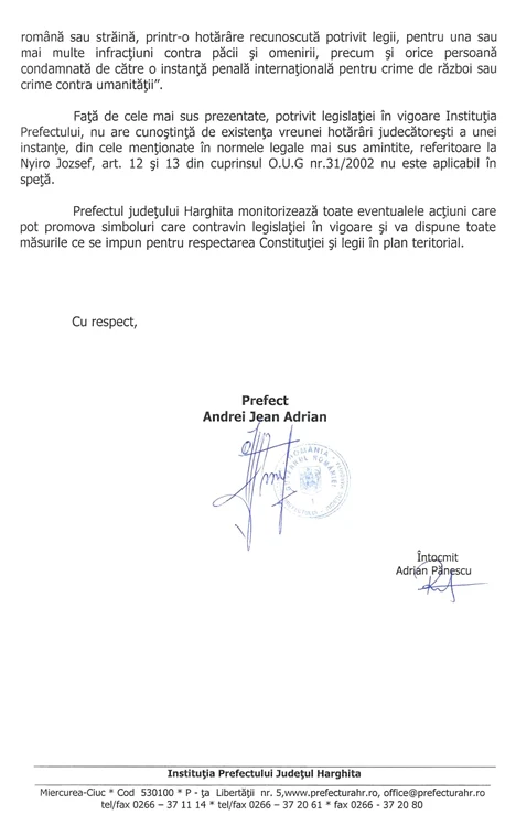 raspuns sesizare nr 2262 institutia prefectului judetul harghita page 2 jpg jpeg