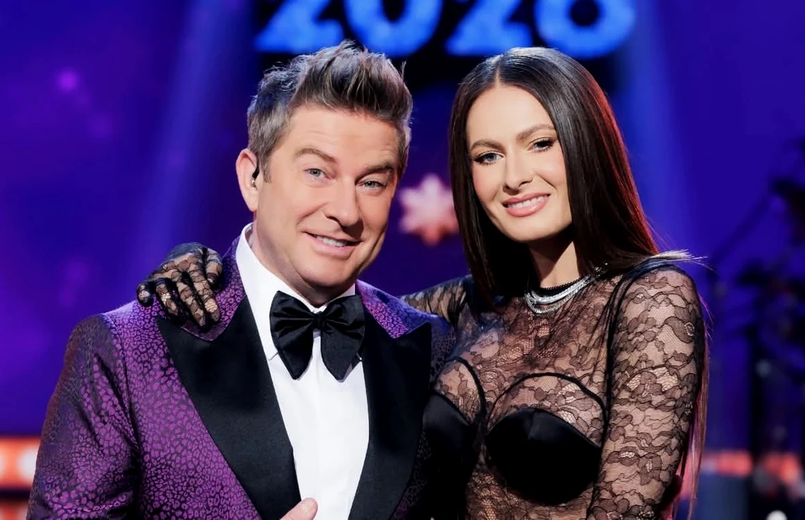 Pavel Bartoș și Raluka prezintă Protevelion 2026 foto: Pro TV