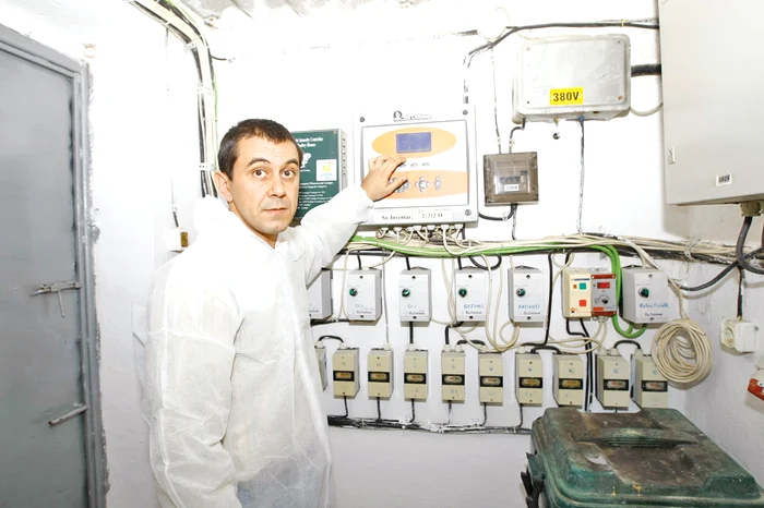 Medicul veterinar Petre Paul are sub control computerizat toată ferma din Călăraşi