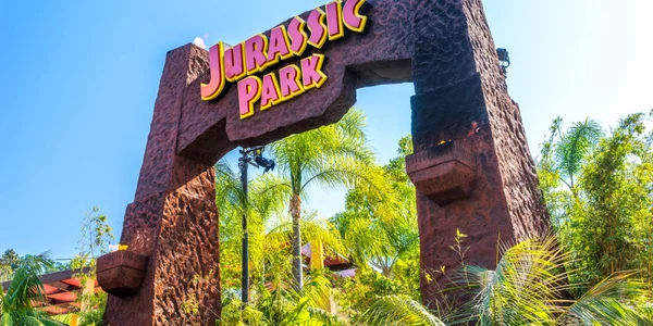 Jurassic Park intrare Hollywood Los Angeles FOTO Shutterstock