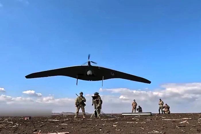 Dronă de supraveghere rusă în Ucraina FOTO PROFIMEDIA