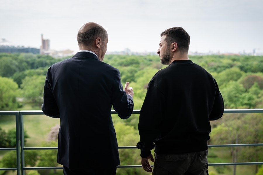 Susținere totală din partea Germaniei pentru Ucraina. Ce asigurări i-a dat Scholz lui Zelenski