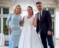 Miresa Cătălina Ponor, alături de Răzvan Bănică şi Sandra Izbaşa - viitoarea mireasă din această vară