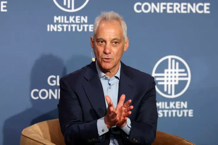  Rahm Emanuel ar putea candida la prezidențialele americane din 2028/FOTOX