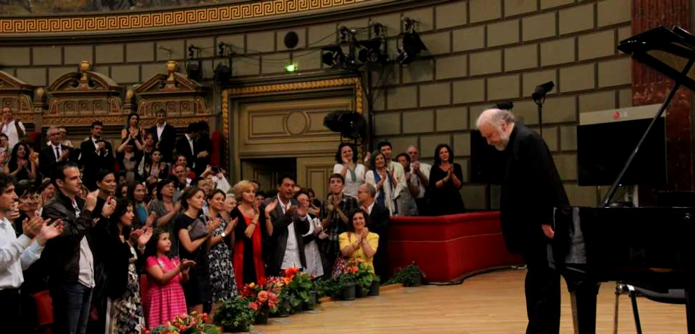 Radu Lupu, într-un recital integral Franz Schubert, la Ateneul Român FOTO Arhiva Festivalului George Enescu